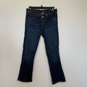 Veronica Beard Carolyn Baby Boot Cut Jeans Midnight 25